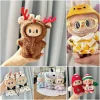 17cm Labubu Idol Dolls Retro Crown Headwear Accessories Cute Korea Kpop Exo Hoodie Plush Doll’S DIY Girls Accessories 2