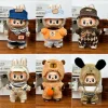For 17 cm Labubu clothes pendant for Labubu sitting party outfit baby clothes for winter coat set 3