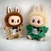 Cute Mini Plush Doll’S Clothes 17cm Labubu II Idol Dolls Sitting Party Outfit Accessories For Korea Kpop Exo Clothing DIY Gift 3