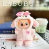 Sanrio Labubu 15cm Cape Skirt Suit Sitting Party Hello Kitty Kuromi Clothes Monsters Vinyl Labubu Outfit Clothing Hat Accessory 2