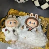 17cm Labubu Doll Outfits Designer Luxury Black Labubu Doll Clothes Girl Luxury Dress Plush Toys Clothes Labubu Doll Accessories 3