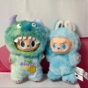 Labubu V3 Cute Mini Plush Doll Clothing Outfit Labubu Bucket Overalls Casual Clothes Fashion Korea Kpop Idol Doll Accessories