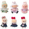 Ropa Labubu Doll Clothes Outfit Accessories Sweater Yarn Skirt For 15/17cm Labubu Plush Doll's Clothing Girl Toy