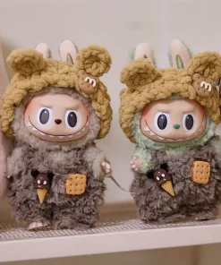 17cm Mini Labubu Clothes Plush Labubu Doll'S Clothes Accessories Plush Cartoon Animal Labubu Outfit Doll Accessories Custom