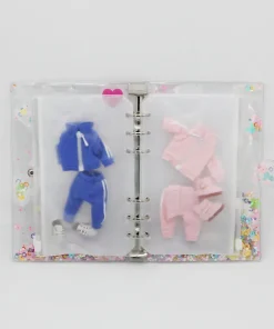 17cm Labubu Clothes Storage Box Ob11 Bjd Clothes Dust Bag Doll Wardrobe Cotton Doll Clothes Storage