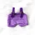 Purple overalls