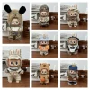 (No dolls) For 17 cm Ropa labubu V1/V2/V3 baby clothes skirt set cute dress up toy for labubu outfits decoration 2