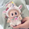 2025 New Baby Clothing Accessories Cloth Clothes Two Generation Doll Sit On A Vinyl Party Plush Macaron Cute Tide To Play Girls 3