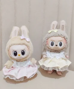 The First And Second Generation Blind Box Labubu Clothes, The Sweet Dress Labubu Vinyl Pendant, And The Baby Clothes Accessories