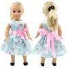 Doll clothes suitable for 18-inch American dolls. (The product does not include dolls and shoes.) Christmas costume