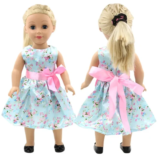 Doll clothes suitable for 18-inch American dolls. (The product does not include dolls and shoes.) Christmas costume