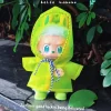 Cute Rain Coat & Shoes for 17cm Labubu Outfit Suitable for Labubu 3.0 Dolls Outfit Boots Toys Casual Sports Dolls Accessories