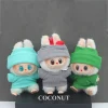 Labubu Doll Clothes Cherry-Themed Hair Accessory & Rainboots Set 15/17cm Plush Doll’S Clothes Labubu I II III Doll Accessories 3