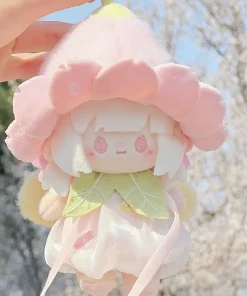 10cm 20cm Spring And Summer New "Cherry Blossoms And Little Gardener" Cotton Doll Dress Cute Cartoon Dress Up Doll Clothes Toy