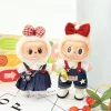 17cm Cute Labubu Doll Outfits Designer Set Girl Doll Luxury Labubu Clothes Fashion Dress Labubu Accessories Outfit Custom 3