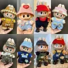 17cm Mini Plush Doll’S Clothes Outfit Accessories For Korea Kpop Exo Labubu I II Idol Dolls sit party overalls Clothing Gift 3