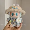 New Labubu Generation Two Generation Blind Box Labubu Hanging Clothes Accessories Autumn And Winter Sweater Accessories Girl 3