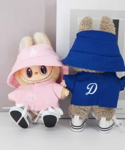 Labubu Doll Clothes 15/17cm Labubu Clothes Sitting Party No17 No5 Baseball Clothes Children'S Clothes Diy Doll Accessories Gift
