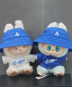 Labubu Doll Clothes 15/17cm Labubu Clothes Sitting Party Number 17 Baseball Clothes Children'S Diy Doll Accessories Gift