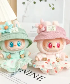 Only clothes generation I and generation II blind box labubu pendant clothes labubu clothes suspender skirt dress hat