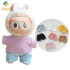 Labubu Doll Clothes Cute Large Bow Hairband Set 15/17cm Plush Doll’S Clothes Replacement Sitting Party Accessories 2