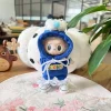 17cm Labubu Doll Outfits Designer Girl Boy Labubu Doll Clothes Fashion Overalls Labubu Accessories Luxury Shoes Glasses Custom 3