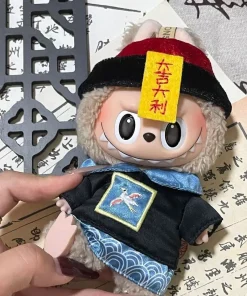 17cm Labubu clothes original first and second generation Labubu clothes cute and great fortune