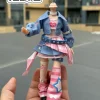 Labubu One Big Summer Black Skin Doll 38cm Vinyl High Aesthetic Value Doll Clothes Fashionable Cool Clothes Doll Accessories 2