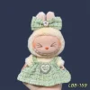 For 17cm Labubu Plush Doll Skirt- Adorable Skirt Set for DIY Clothes Accessories Gift 534 Sold