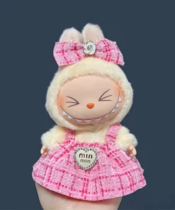 Only Labbubu Clothes Labubu Doll Accessories Kawaii Jewelry Cute Doll Ornament Christmas Gift Creative Labubu Keyring Kids Toys
