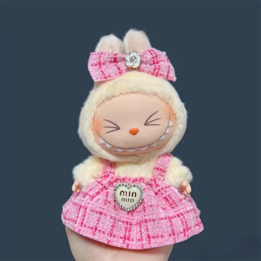 Only Labbubu Clothes Labubu Doll Accessories Kawaii Jewelry Cute Doll Ornament Christmas Gift Creative Labubu Keyring Kids Toys