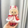 For I II III Labubu Doll Clothing Set Hat 17cm Clothes Shoes Doll DIY Accessories Training Sitting Party Games Toys Gifts 2