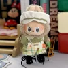 Only Clothes17 Cm Labubu Baby Clothing Cute Sitting Party Labubu Overalls Toys Clothes Doll Costumes Holiday Gifts Children