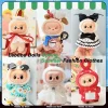 The Second Generation Plush Toy Pendant Labubu Clothes Keychain Ragcloth Sitting Party Baby Clothes Small Skirt Ragcloth Clothes 3