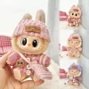 17cm Plush Doll’S Clothes Outfit Accessories For Korea Kpop Exo Labubu Idol Dolls Clothing Fans Overalls Clothing DIY Gifts 3
