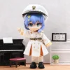 Ob11 Doll Skirt Style Uniforms Coats Clothes Doll Military Overcoat With Belt For Obitsu11 17cm Doll Clothes Doll Accessories