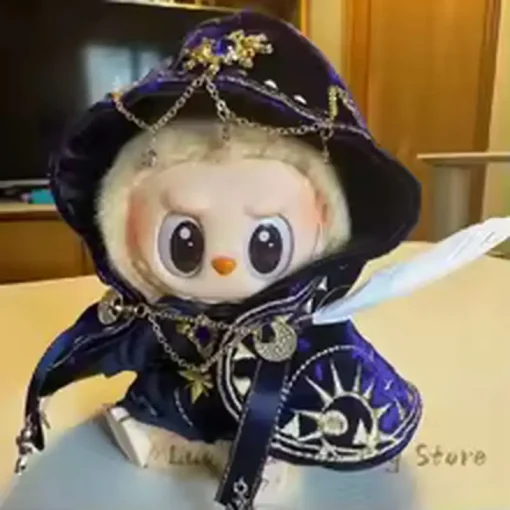 Only Clothes New Milan Labubu Doll Clothes Personality Mysterious Fashion Cute Plush Clothes Set Fashion Accessories Priest