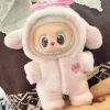 17cm Labubu Idol Dolls Clothes Japan Kimono Accessories Korea Kpop Exo Clothing Hoodie Cute Plush Doll’S Clothes DIY Gifts 3