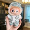 Mini 17cm Doll Outfits Designer Cowboy Labubu Doll Clothes Labubu Doll Accessories Anime Plush Toys Accessorie Labubu Clothing 3