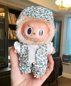 17cm Clothes Labubu Doll Outfits Designer Set Doll Labubu Clothes Holidays Party Plush Labubu Accessories Luxury Custom