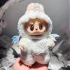 Labubu Vinyl Doll Pendant Macaron Wa Clothing Pulley Cloth Generation Standing Angel Handmade Clothes Replacement Only Clothes