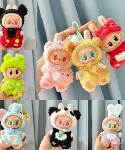 Cute Mini Plush Doll'S Clothes Outfit Accessories Korea Kpop Exo Labubu I II Idol Dolls Jumpsuit Sitting Party Clothing
