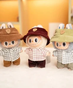 17cm Labubu I II Cute Plush Doll'S Clothes Idol Dolls Sitting Party Small Suits Clothing Accessories For Korea Kpop Exo