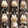 Labubu Corduroy Mini Doll Clothing Set Toys Cute Hats Clothes Shoes Vinyl Doll Accessories Training Sitting Party Games Toys 3