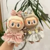 Mini Plush Doll’S Clothes Outfit Accessories For Korea Kpop Exo 15-17cm Labubu Idol Overalls set Clothing Gift 2