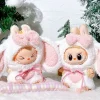 (Cloth Only) 17cm Labubu Doll Clothes Capybara Cos Suit Stylish Clothing Set Dolls Accessories For Labubu V1 V2 V3 Outfit 3