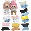 2025 New 17cm LABUBU Clear Macaron Case Dust Case Housings Popmart Bubble Mart Doll Accessories Doll Accessories Christmas Gifts 3