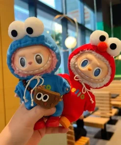15cm Doll'S Clothes Outfit Accessories For Korea Kpop Exo Labubu Idol Dolls 10cm cotton doll crawling clothes pull-up Clothing