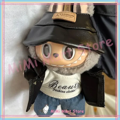 Generations 1&2 17cm Hanging Doll Outfit Set Labubu Wearable Clothing Set Dolls Bag And Dolls Clothes Toy And Hobby Items