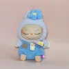17cm Mini Plush Doll’S Clothes Outfit Accessories For Labubu v1/v2 Doll Soft Knitted Sweater Suit Sitting Party Dress Set 3